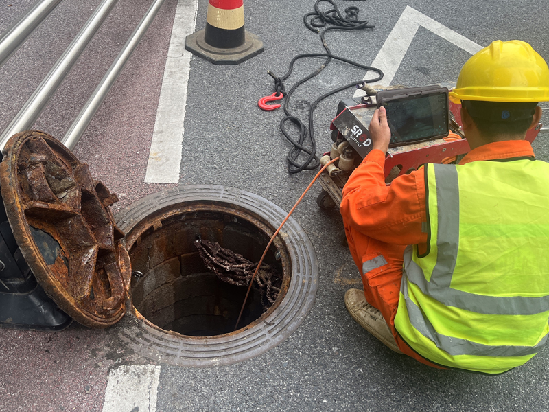酒店市政管道内窥检测